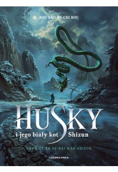 Husky i jego biały kot Shizun